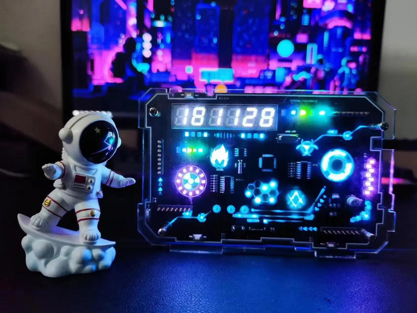 Cyberpunk Clock