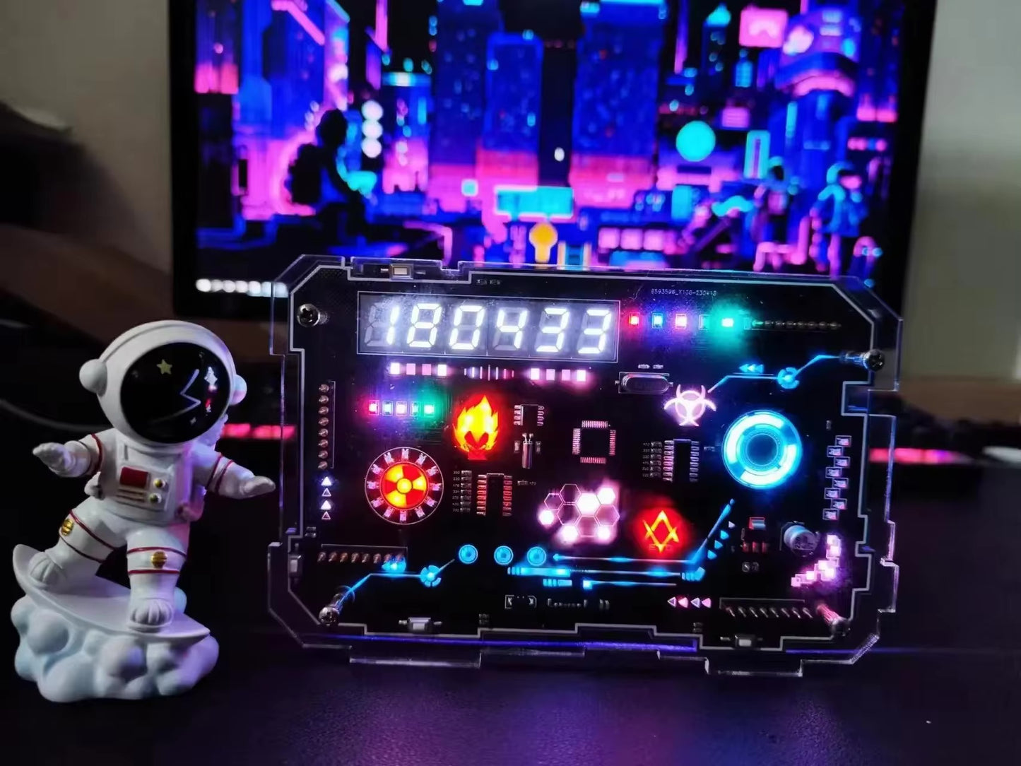 Cyberpunk Clock