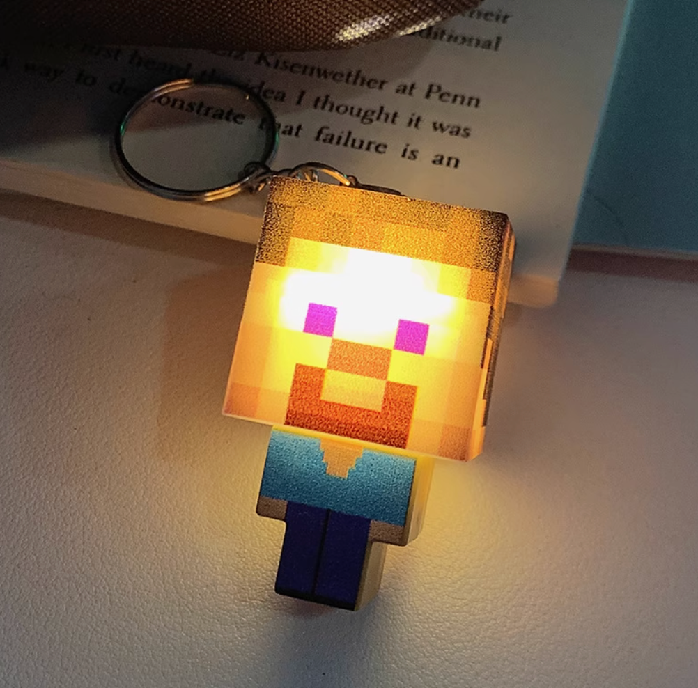 Minecraft Keyring Blocks