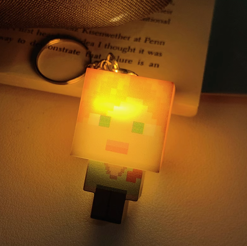 Minecraft Keyring Blocks
