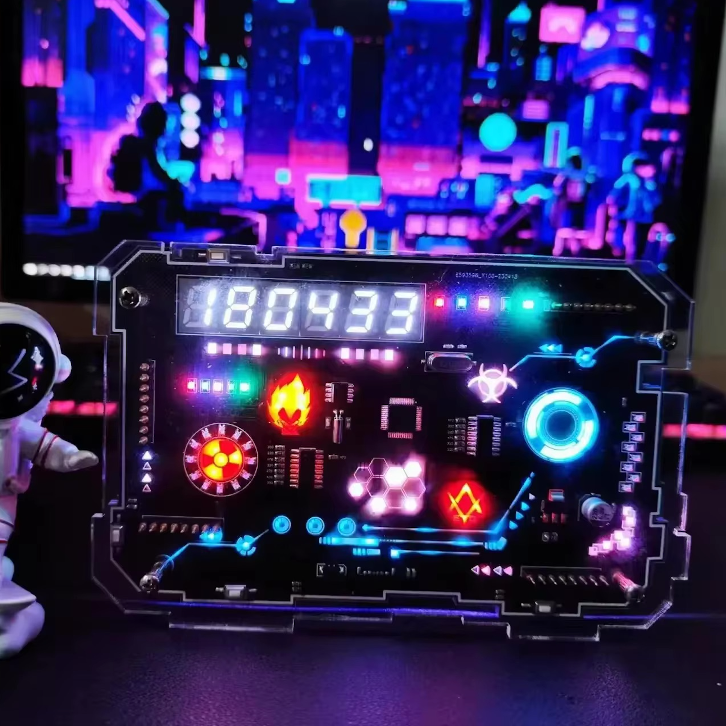 Cyberpunk Clock